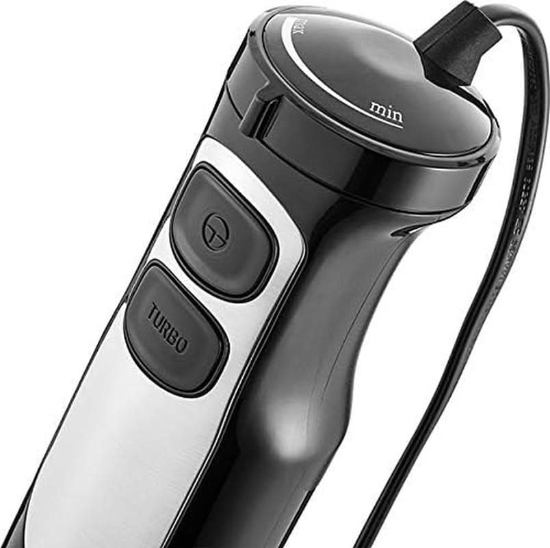 ZWILLING Robot da cucina, Inkl. Becher da 600 Mess, 550 Watt, Acciaio inossidabile 18/8, Edelstahl/Schwarz Madre e bambino Naty Shop