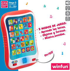 winfun ColorBaby 44256 Tavă de învățare cu lumină și sunet Jucarii Bebe Naty Shop