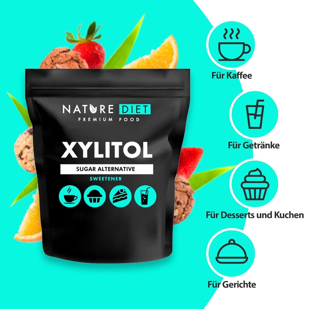 Nature Diet Xilitolo, 1 Kg Dolcificanti Naty Shop