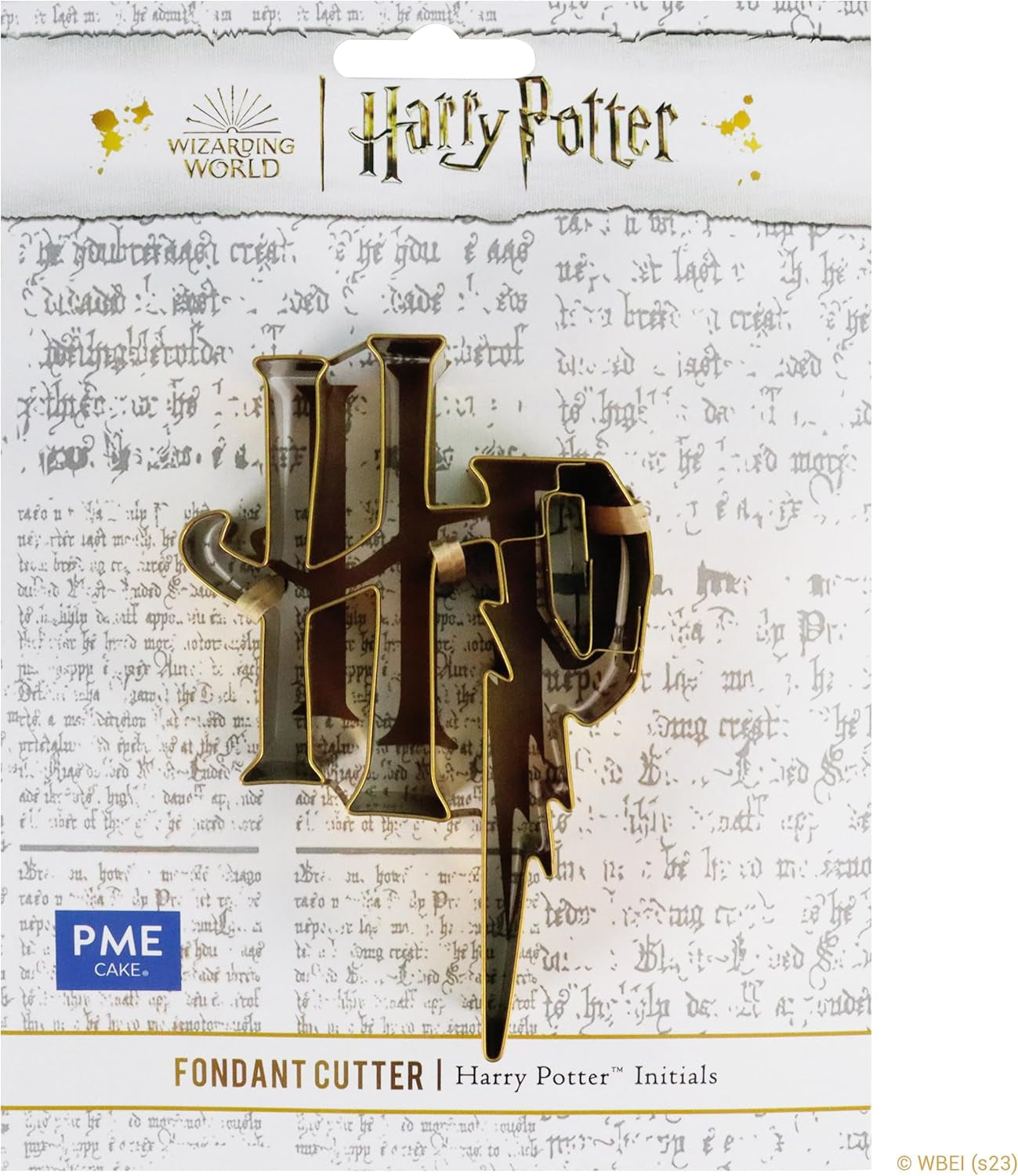 Forme de biscuiți și fondant Harry Potter, logo HP