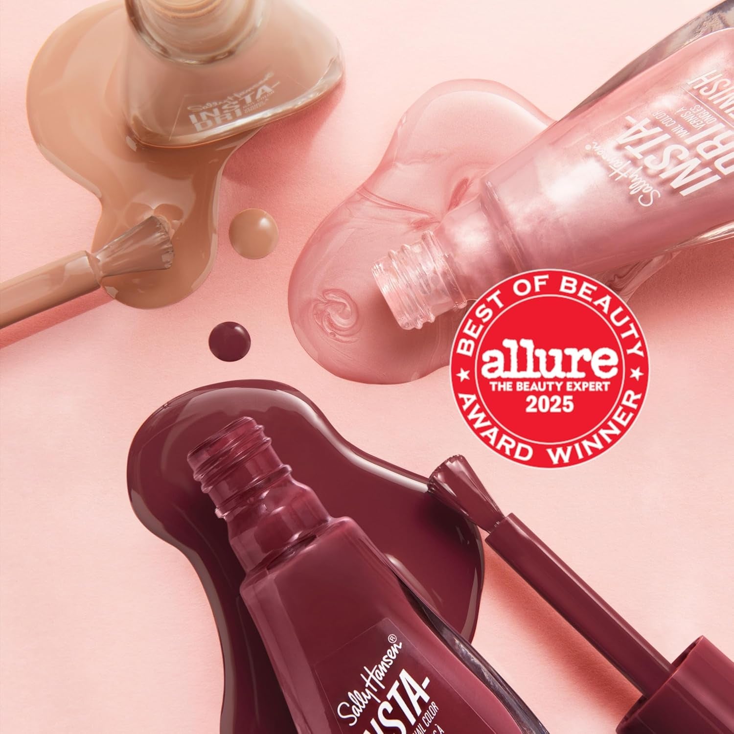 Smalto per unghie Insta-Dri, asciugatura rapida, effetto manicure professionale a lunga durata, 9,17 ml, 133 in un lampo