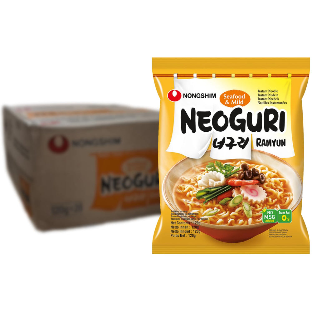 Noodles istantanei Nong Shim Kimchi Ramyun Ciotola grande - Zuppa di ramen coreana - Preparazione rapida - 1 confezione da 112 g