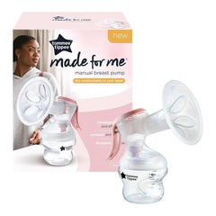 Tommee Tippee Made for Me Manuelle Einzel-Milchpumpe, Starke Saugkraft, Ergonomischer Griff, Tragbare Und Leise Milchpumpe, Samt Babyflasche Accessori Alimentazione e Allattamento Bebe Naty Shop