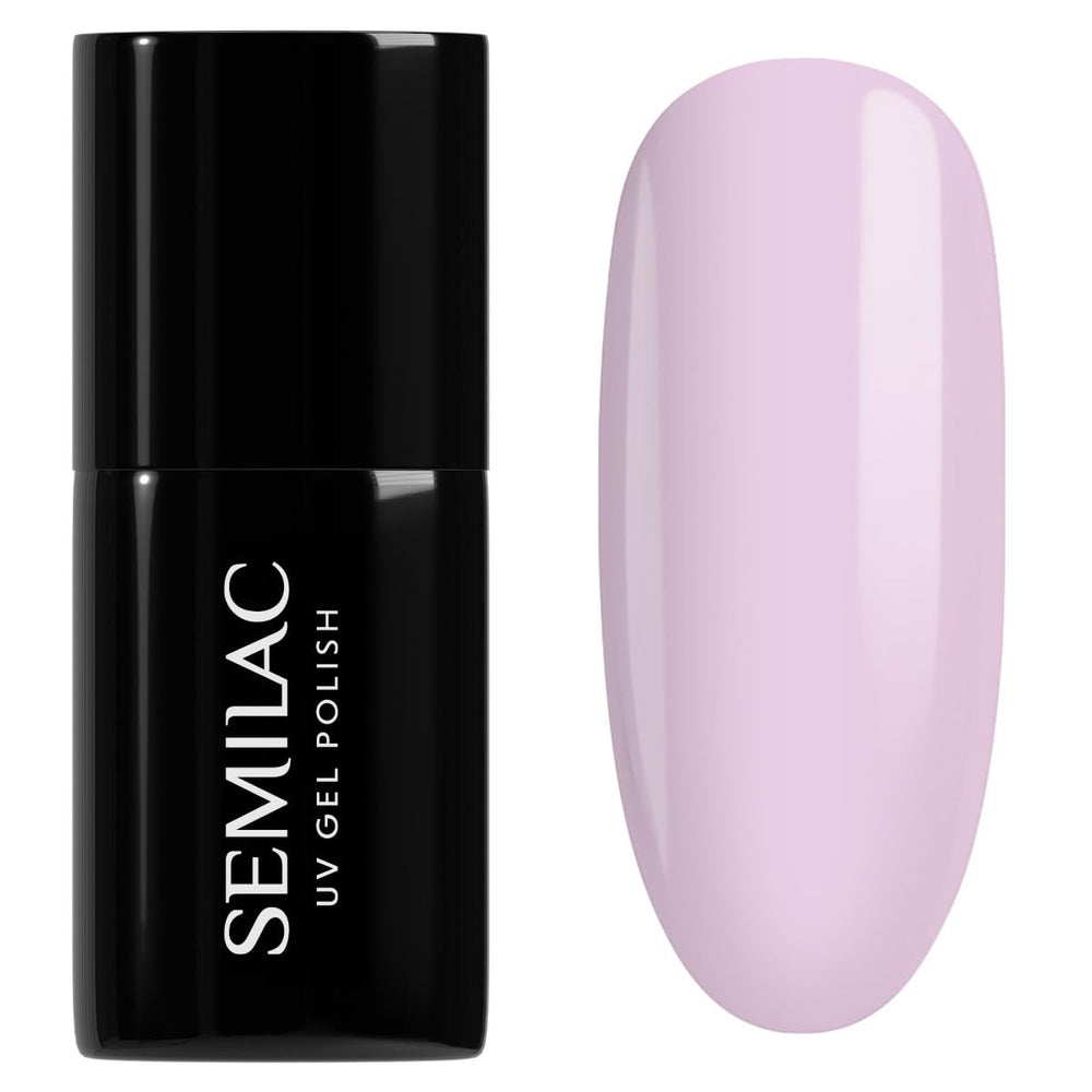 Smalto UV ibrido Semilac 582 Natural Rose 7ml Collezione unghie nude