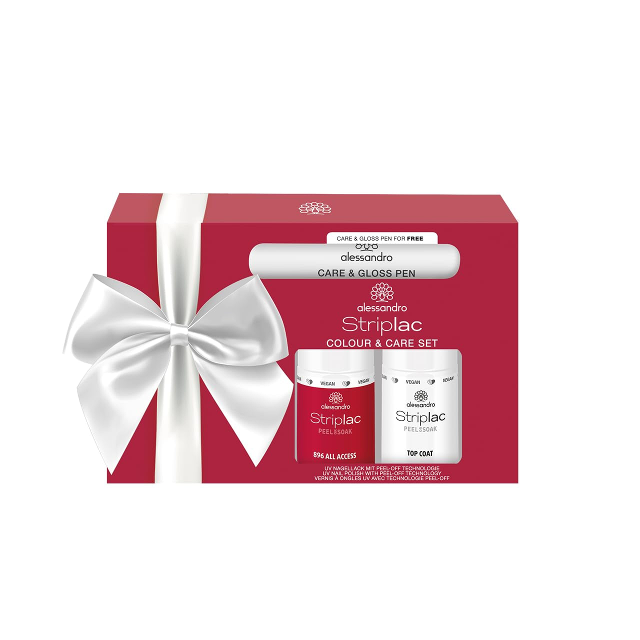 alessandro SET REGALO STRIPLAC (COLORE E CURA)