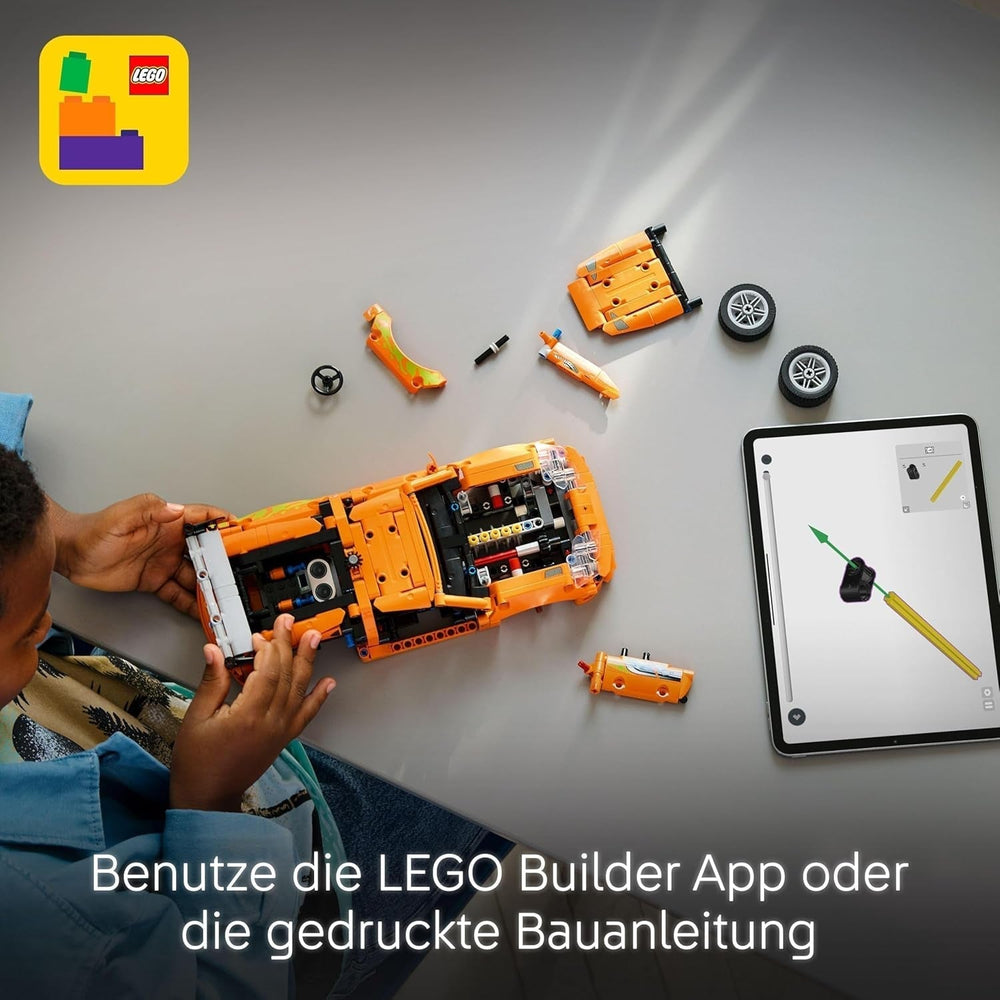 LEGO Technic Fast and Furious Toyota Supra MK4 - Macchinina - Con motore a 6 cilindri e porte apribili - Set di modelli per ragazzi e ragazze sopra i 9 anni - Idea regalo di compleanno 42204 Set di costruzione Beuche den LEGO-Store