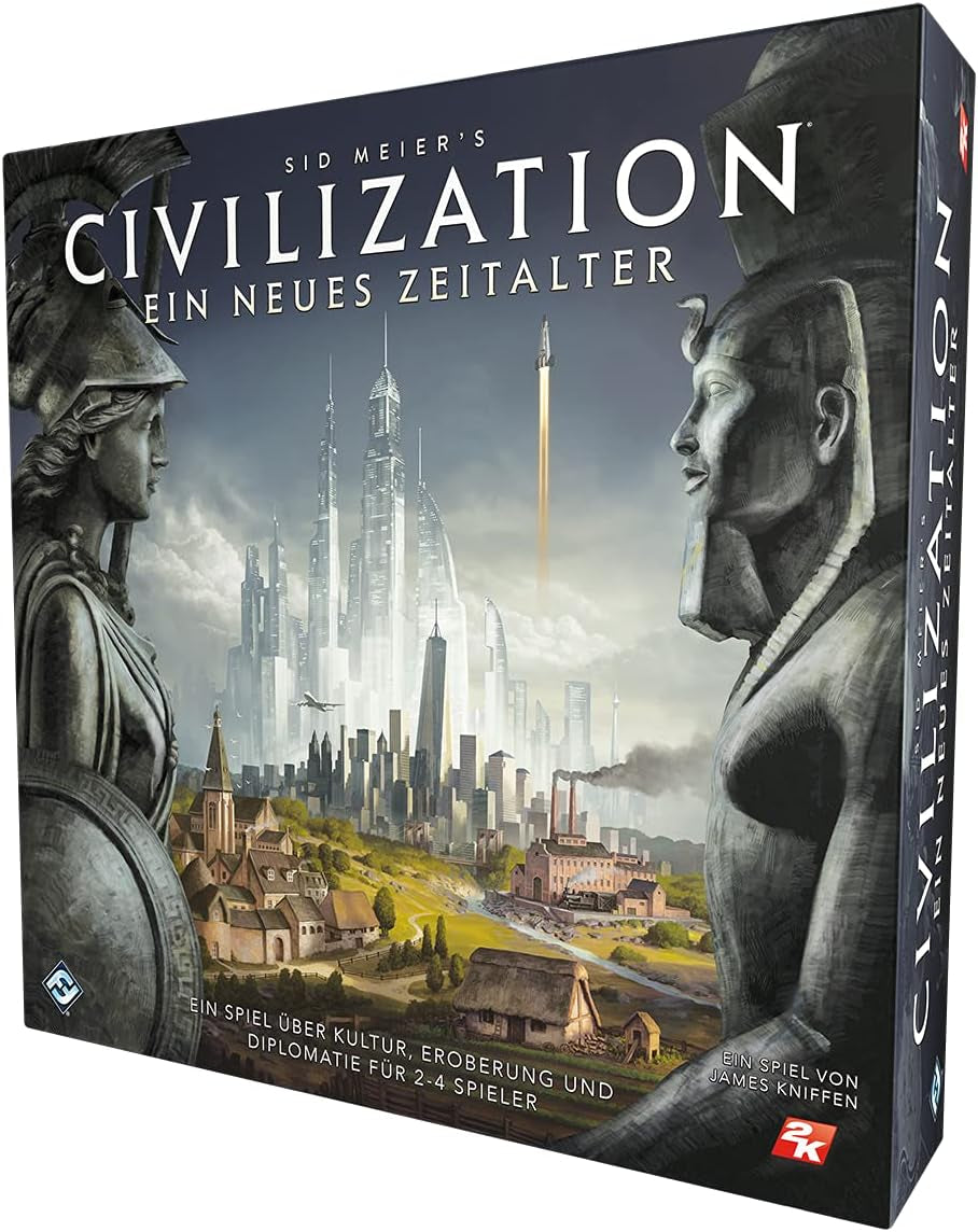 Giochi fantasy di volo, Civilization: A New Age, Gioco base, Gioco per esperti, Gioco da tavolo, 2-4 giocatori, Età 14+, 120+ minuti, Tedesco