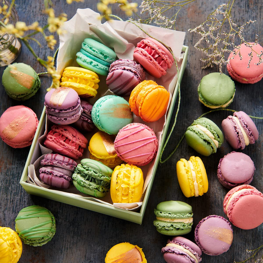 Funcakes Mix Für Macarons, Gluten-free: Einfach Zu Berübenen, Perfekt Hausgemachte Macarons, Köstlicher Mandelgeschmack, Halal-Zertifiziert, 300G Mix per cuocere e cuocere Naty Shop