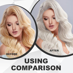 Vopsea de păr Grey Silver Vopsea de păr Silver Grey Vopsea de păr Silver Natural Unisex Vopsea de păr Light Gray Silver Color Cream pentru toate tipurile de păr（100ml） Vopsea pentru par Naty Shop