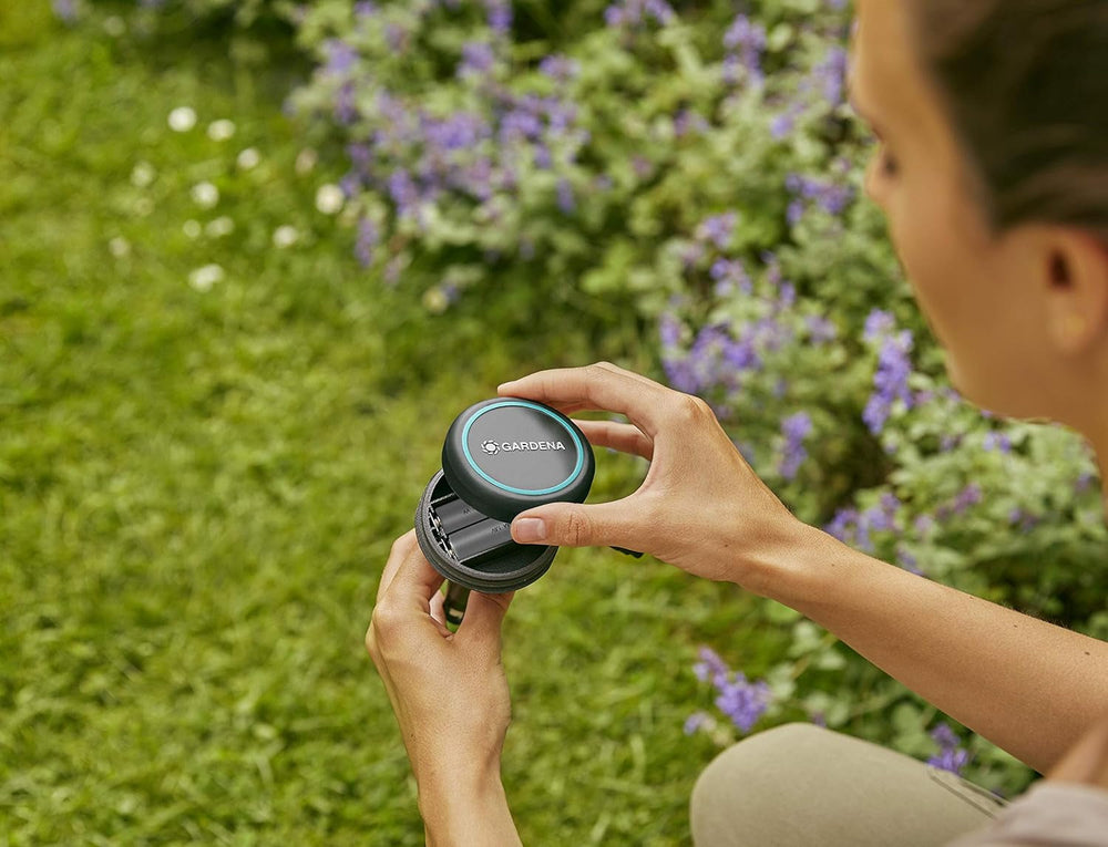 Cablu prelungitor Gardena (10 m) pentru senzor de ploaie și senzor de umiditate a solului, cablu de conectare cu sistem Easy Click, extensibil până la 105 m, pentru utilizare supraterană și subterană (01868-20)