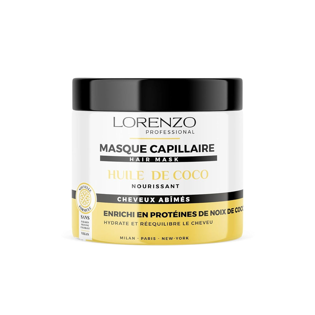 Mască de păr cu usturoi negru (păr fragil) 500 ml Masca de par Naty Shop Nucă de cocos