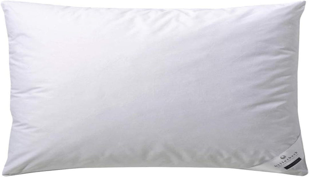 Billerbeck down pillow Martina - Pernă în 80 X 80 Cm - Pernă cu suport ferm - Gâscă jos 15% și pene 85% Perne standard Naty Shop 40 X 80 Cm