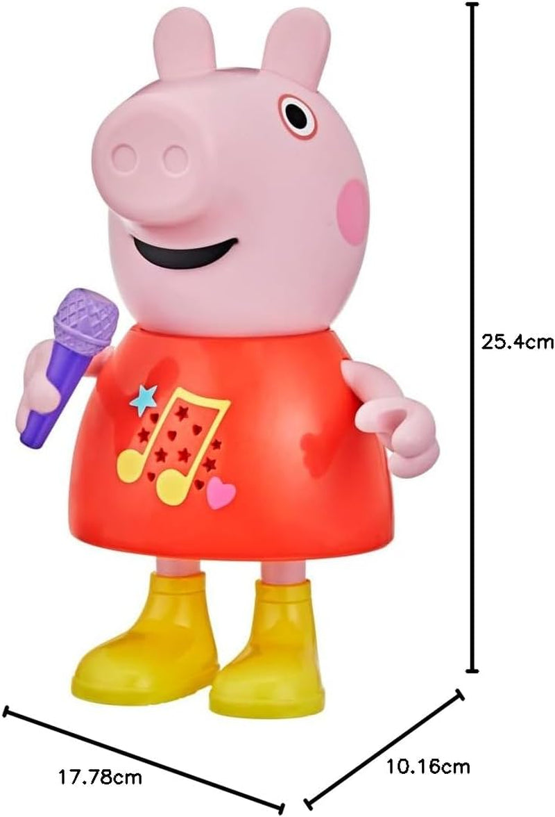 Peppa Pig, Peppa Musical-Puppe, spanische Version, Farbe (Hasbro G05185N0)