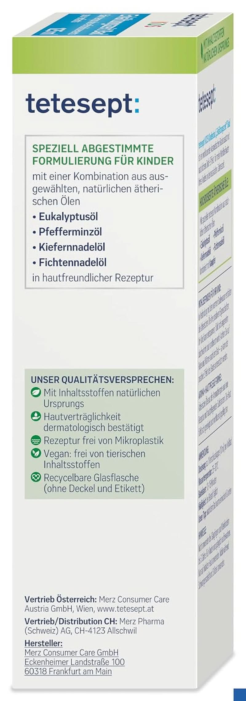 Tetesept Kids Cold Time Bath - additivo da bagno per bambini per la stagione fredda con 4 oli essenziali, rilassante e riscaldante, 125 ml Naty Shop