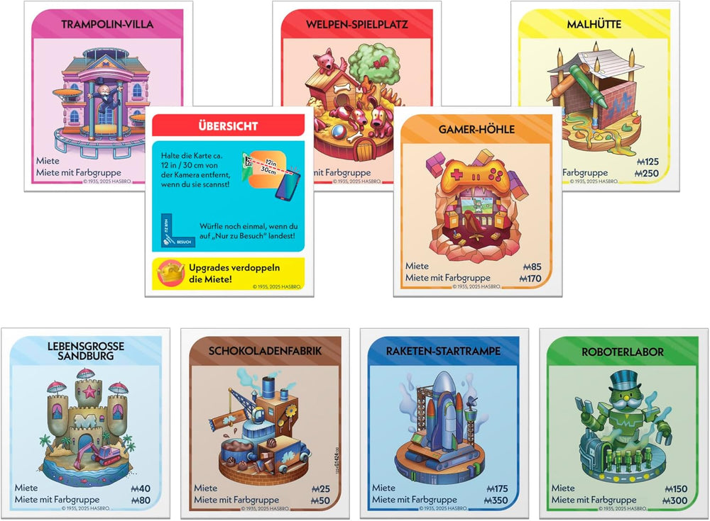 Monopoly Board Game App Banking - Versione tedesca, versione moderna del classico gioco elettronico per bambini dagli 8 anni in su, da 2 a 6 giocatori