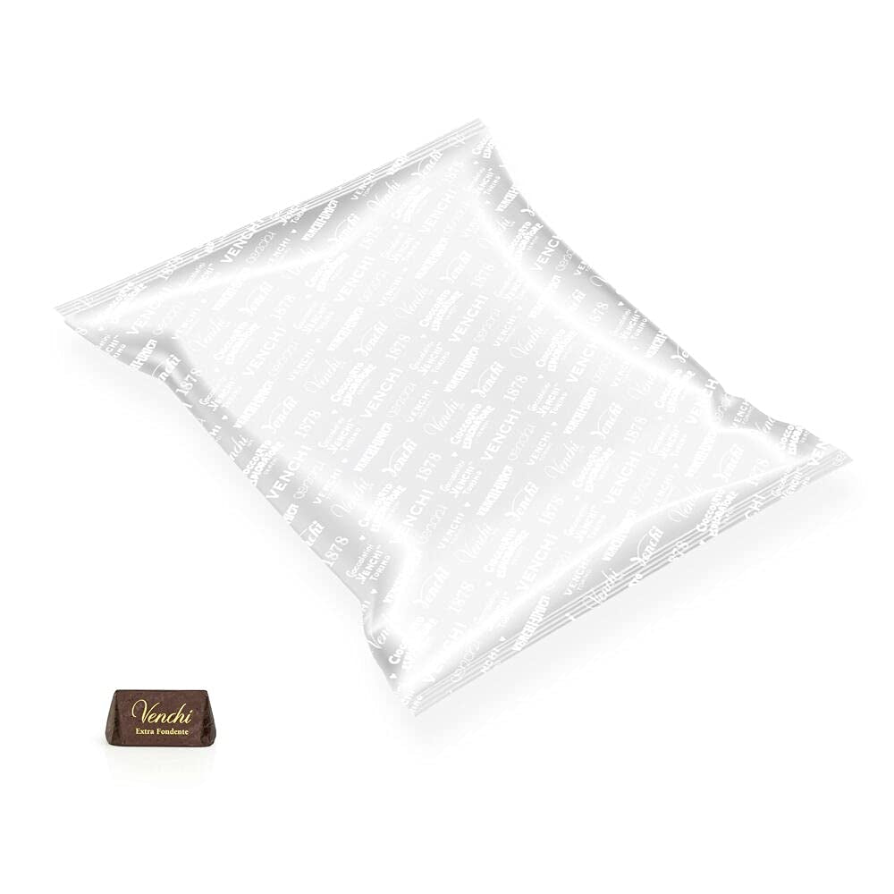 Praline di cioccolato fondente senza glutine Gianduiotti Extra Venchi sfusi 1 Kg Cioccolatini Naty Shop