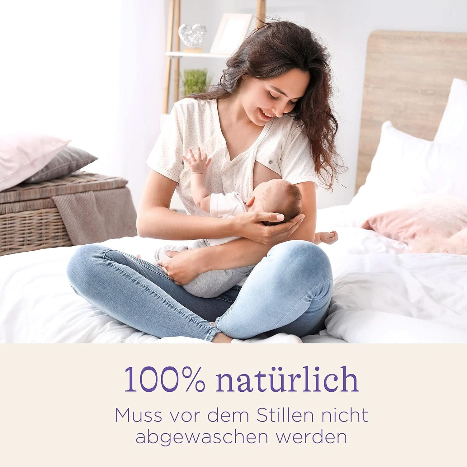 Lansinoh HPA Lanolin Brustwarzensalbe, 10 Ml - 100% Natürlich - Beruhigt & Schützt Beanspruchte Brustwarzen - Klimaneutral, 10940, Farblos Accessori Alimentazione e Allattamento Bebè Naty Shop