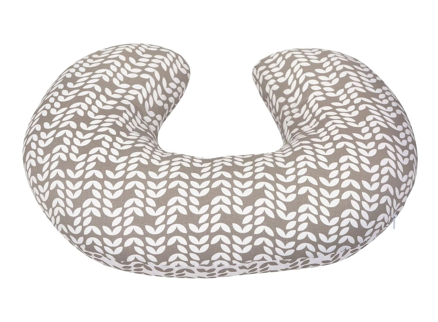 Cuscino allattamento ergonomico, Oeko-Tex Standard 100, beige Accessori Alimentazione e Allattamento Bebe Naty Shop