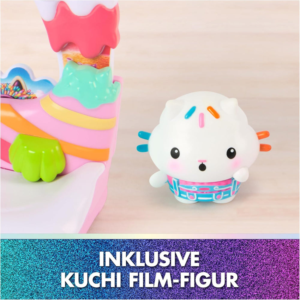 DREAMWORKS CASA DE PĂPUSI A LUI GABBY: FILMUL - „Balconul dulce al lui Kuchi”, set de joacă cu figurină și accesorii pentru casă de păpuși pentru copii cu vârsta de 3 ani și peste