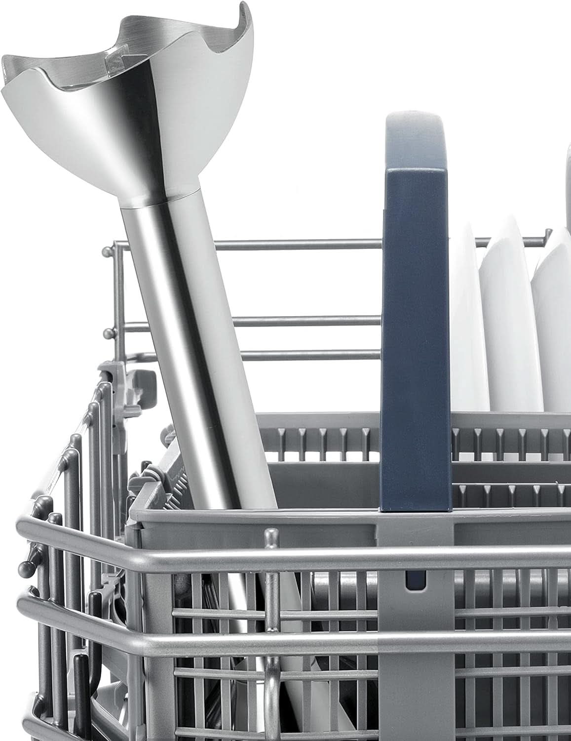 Haushaltsgeräte MSM6B500 Robot da cucina, 350 W, Argento/Bianco Cucina Naty Shop