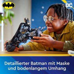 LEGO DC Batman: Mattoncini da costruzione Batman con Batpod, giocattolo del film di supereroi, set di giochi di avventure per bambini, regalo per ragazzi e ragazze 76273 Set da costruzione Acquista il negozio LEGO