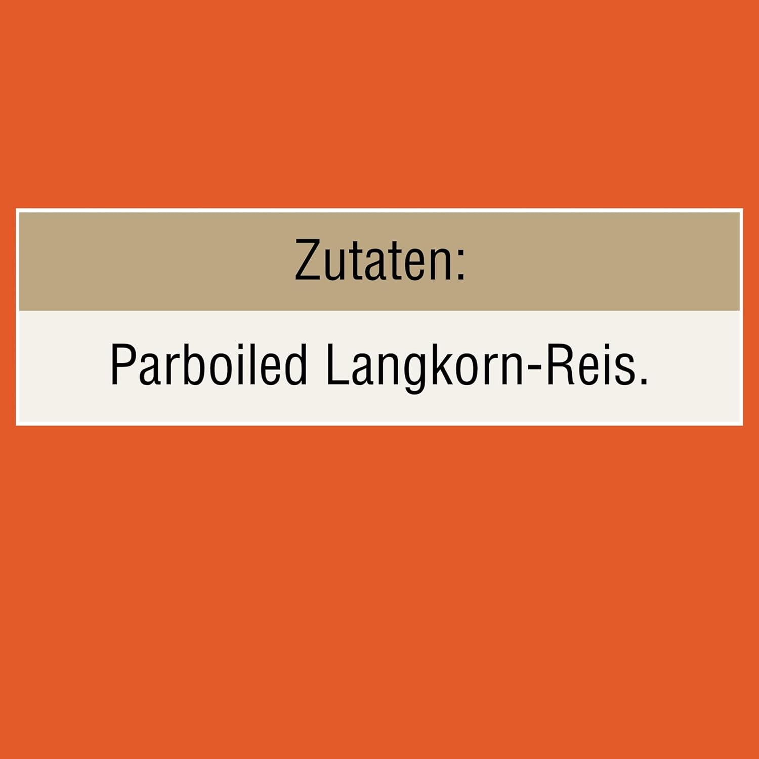 Riso a grani lunghi BEN'S ORIGINAL™, bollito in sacchetto, 10 minuti, 6 x 1 kg