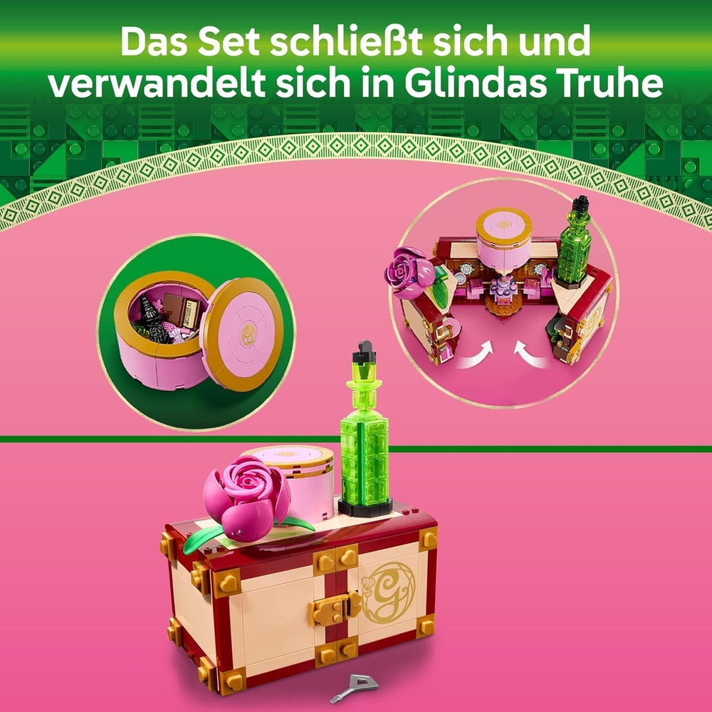 La camera da letto di Wicked Glinda ed Elphaba LEGO - Casa delle bambole con 2 mini bambole della Strega di Oz, fantastici accessori tra cui fiori e abiti - Giocattolo creativo per ragazze 8+ e fan - 75683 Set da costruzione Besuche den LEGO-Store