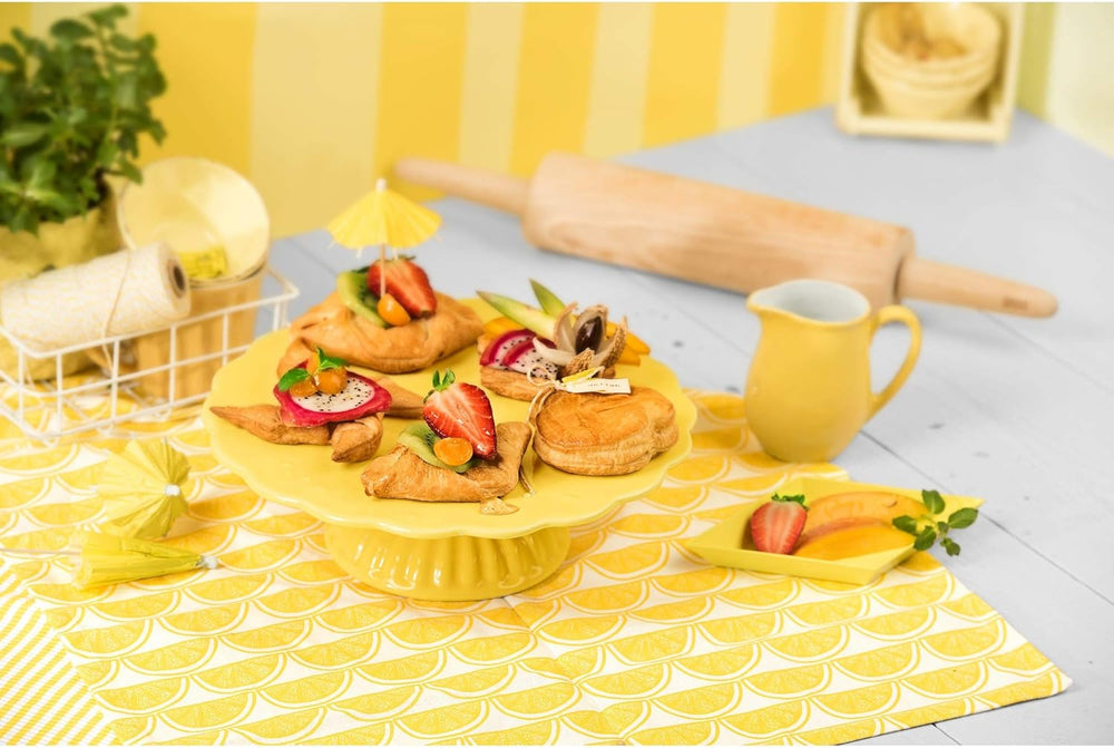 Originale Kaiser Classic Nudelholz 47 x 6,5 cm, Teigroller, Wellholz, Buchenholz, Leichtlauf-Gleitlager, breite Ausrollfläche, Beige