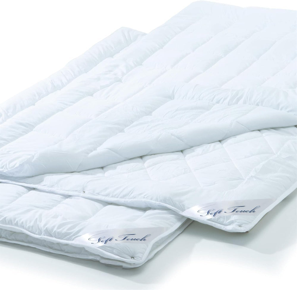 Aqua-Textil Soft Touch Set per bambini Piumino 100 X 135 Cm 250G e 350G con cuscino 40 X 60 Cm 150G Piumino 4 stagioni Termoautonomo Oeko-Tex Piumini e trapunte Naty Shop 2X 150X220 Cm 4 stagioni