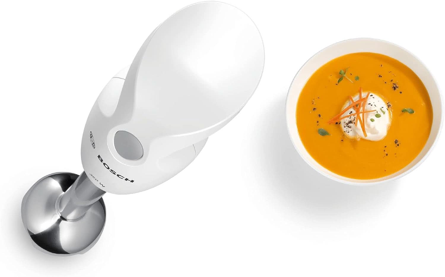 Haushaltsgeräte MSM6B500 Robot da cucina, 350 W, Argento/Bianco Cucina Naty Shop