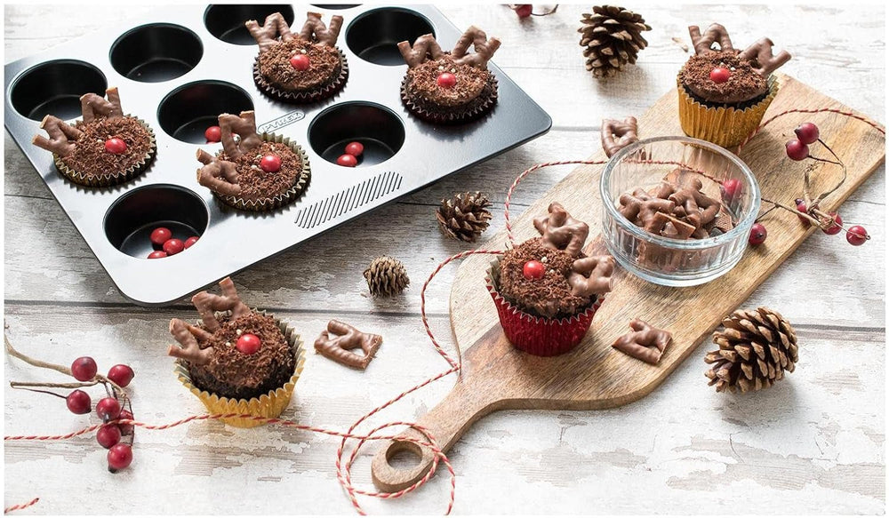 Vassoio magico per 12 muffin Stampi e teglie Naty Shop