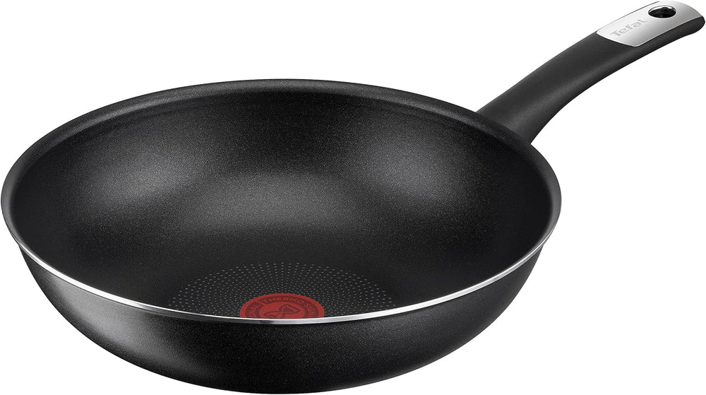 Tefal Hard Titanium Essential, non adatto per pentole e padelle a induzione Naty Shop 28 Cm/Wok