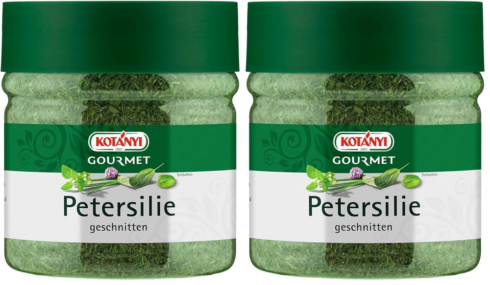 KOTÁNYI Parsilie getrootken - würzig duftend, rich an ätherischen Olen, Extra schonend getrootken Dose, 400 ccm
