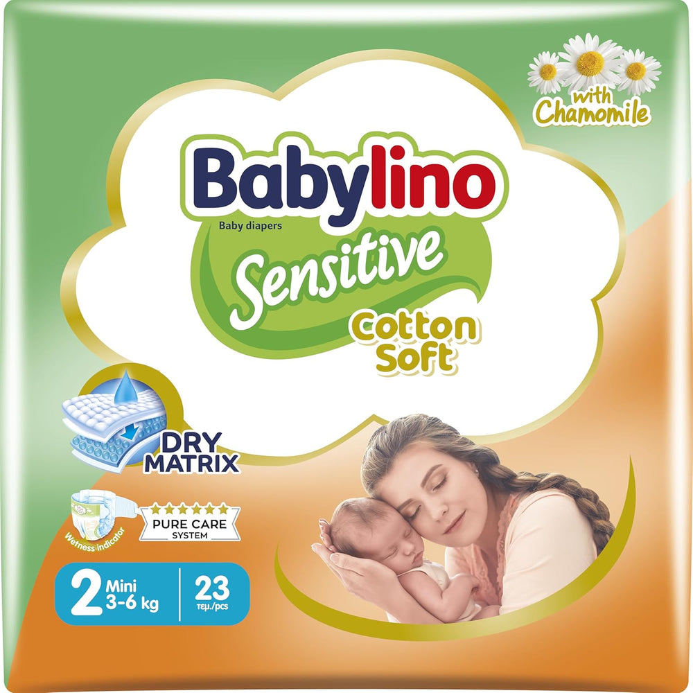 Pannolini per bambini Sensitive taglia 4, Maxi (8-13 kg), 20 pezzi