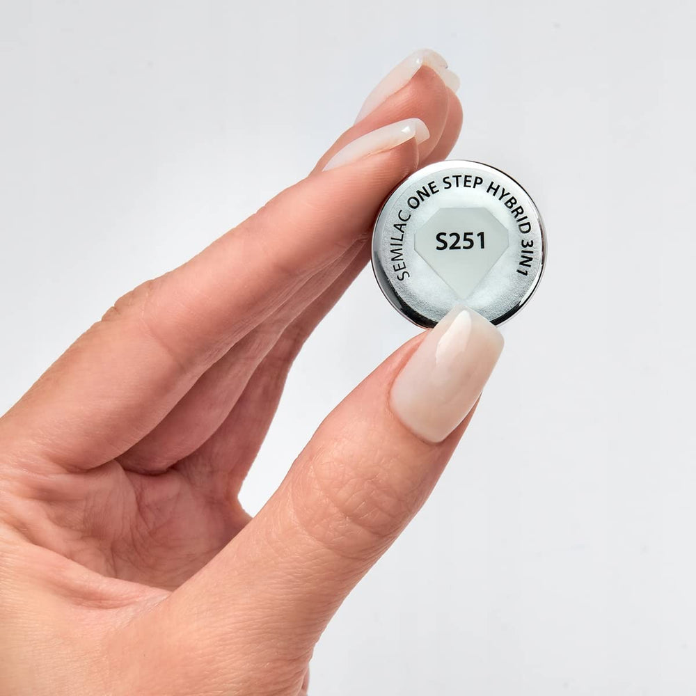 Oja UV Semilac One Step 3 in 1 S251 Crema di cocco 7ml
