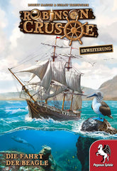 Pegasus Spiele 51946G - Robinson Crusoe Il viaggio del Beagle (espansione), medio
