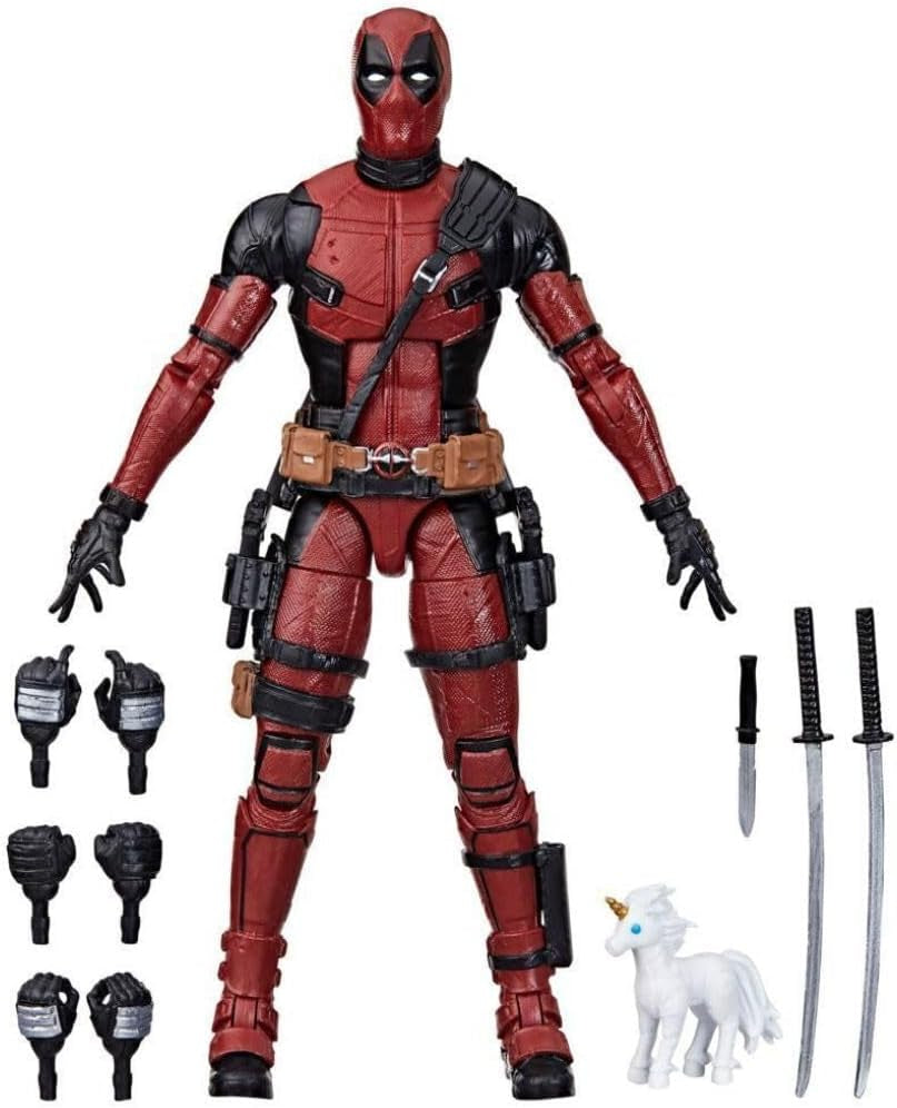 Marvel Legends Series Deadpool, Deadpool 2, obiect de colecție pentru adulți, figurină de acțiune înaltă de 15 cm Action figures Naty Shop Deadpool