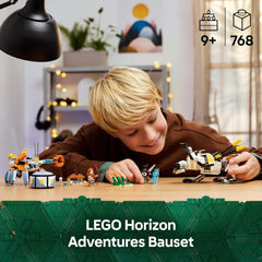 LEGO Horizon Adventures Aloy e Varl vs. Walker corazzato e dente di sega, auto mostruosa giocattolo e minifigure, set da collezione per appassionati di videogiochi, ragazzi e ragazze di età superiore a 9 anni 77037 Set da costruzione Besuche den LEGO-Store