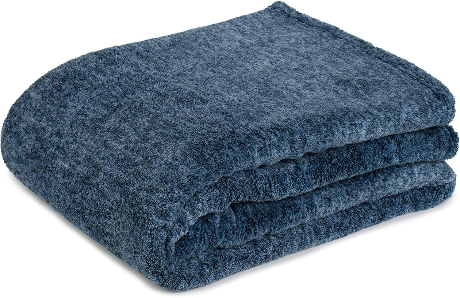 Gözze - Coperta marmorizzata vivente e confortevole, 150 X 200 cm - Petrol Letti e coperte Besuche den Gözze-Store Blu scuro