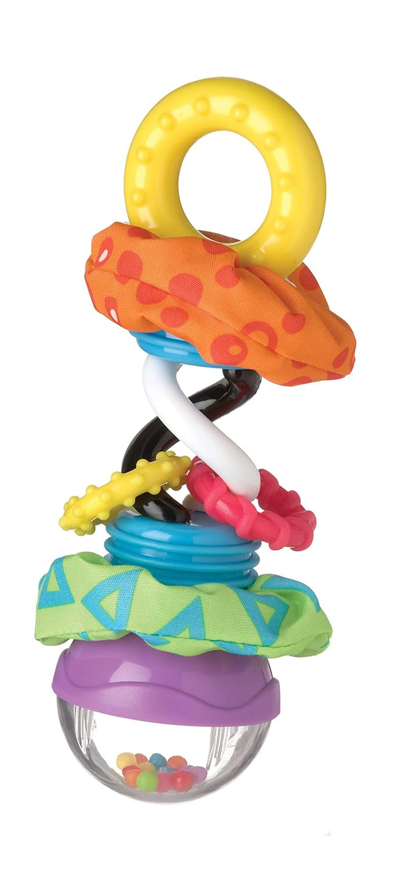 Playgro Rattle Super Shaker - minge zornăitoare pentru bebeluși - minge zornăitoare - minge zornăitoare pentru copii - minge zornăitoare - abilități motorii - jucărie pentru bebeluși - abilități motorii pentru bebeluși - colorat Jucarii Bebe Naty Shop