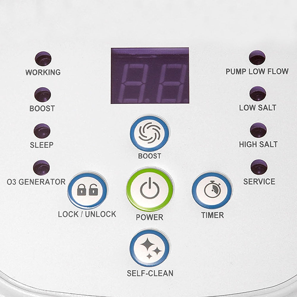 Sistema di pulizia per piscine con acqua salata Intex Krystal Clear Ozone - Senza cloro chimico (odore), 28666