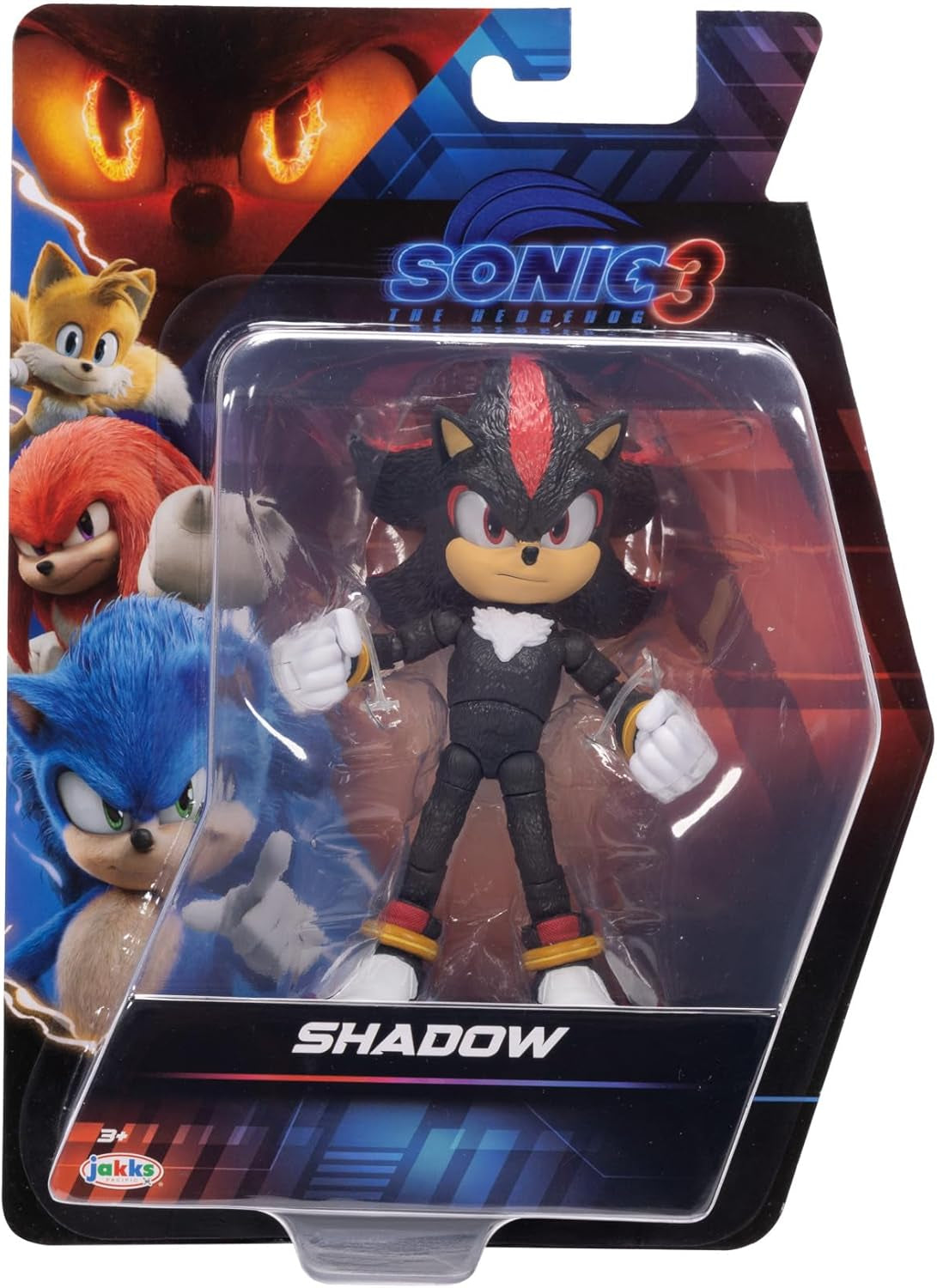 Sonic 3 Movie 12,7 Cm Action Figures Shadow Action figures Naty Shop