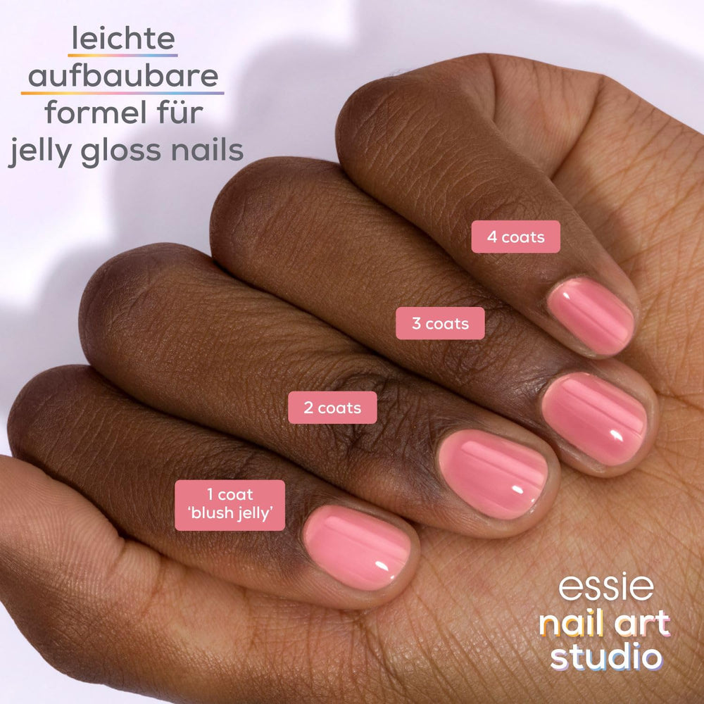 Smalto per unghie Essie – Nr. 60 blush gelatina, colore smalto rosa, collezione Essie Jelly Gloss, 13,5 ml