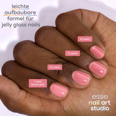 Smalto per unghie Essie – Nr. 60 blush gelatina, colore smalto rosa, collezione Essie Jelly Gloss, 13,5 ml