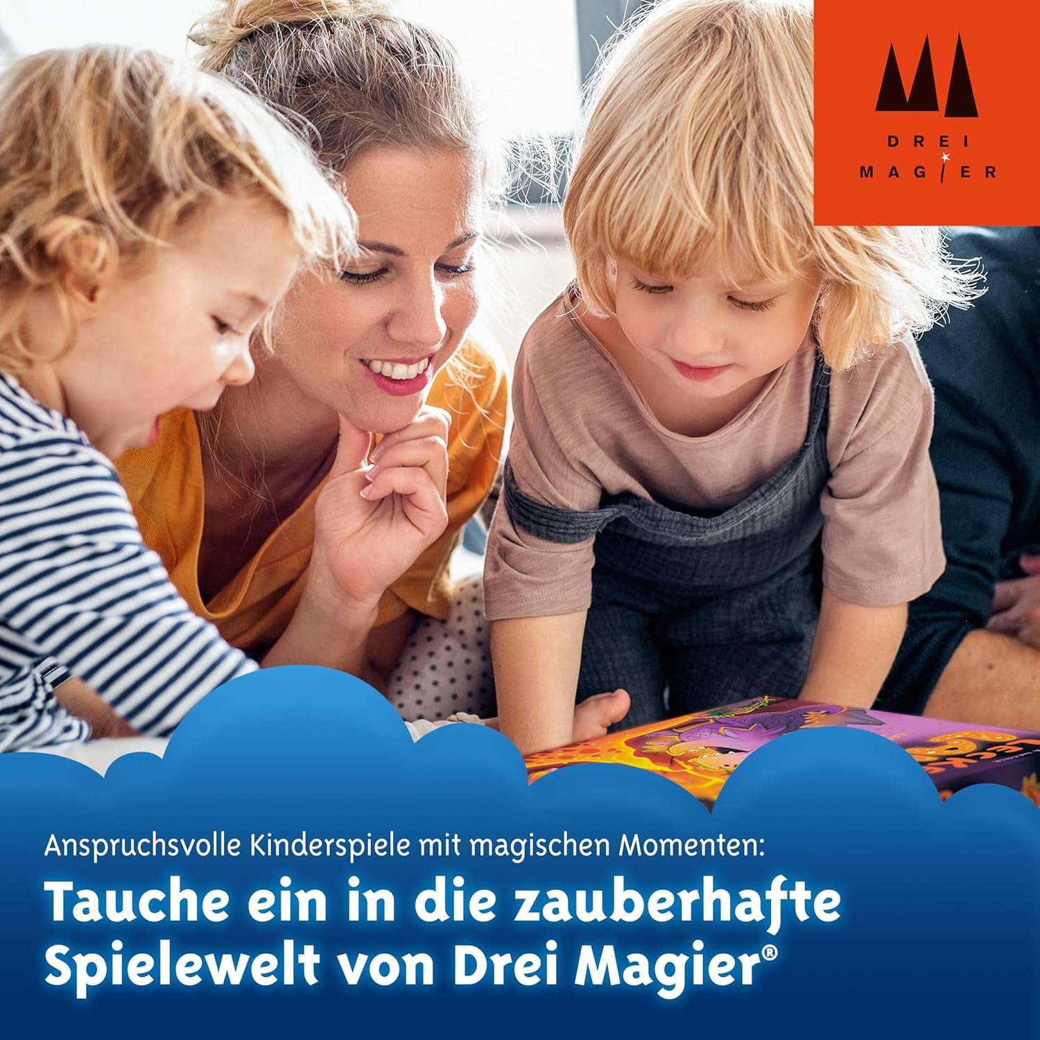 Schmidt Spiele 40862 Mogel Motte, Gioco di carte dei tre maghi