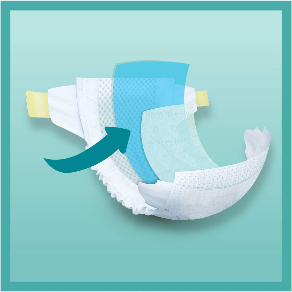 Scutece Pampers pentru bebeluși mărimea 5 (11-16 kg), 24 de bucăți, până la 12 ore de protecție împotriva scurgerilor