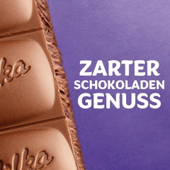 Milka Extra Biscoff Chocolate – Cioccolato al latte alpino con pezzi croccanti di biscotti Lotus Biscoff – 190g