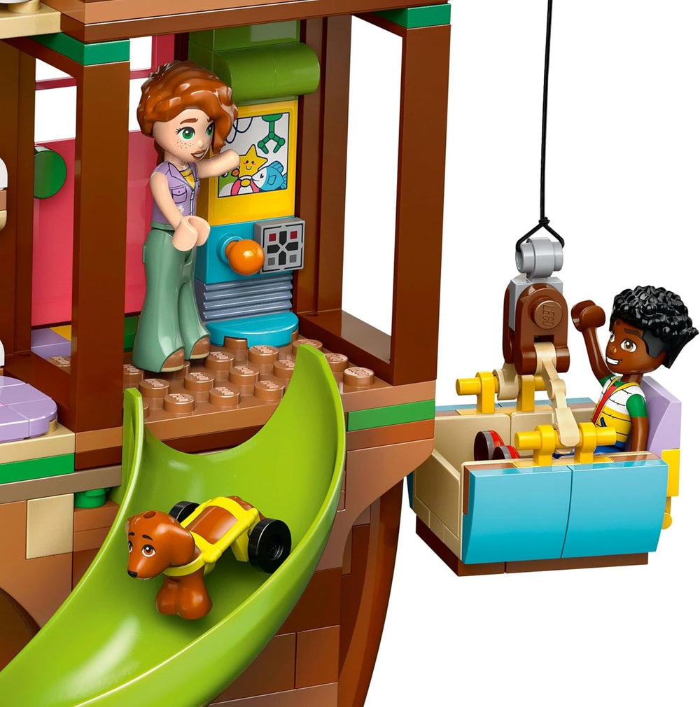 LEGO Friends Casa sull'albero Costruisci e gioca Set per giochi di ruolo Casa dei giocattoli per ragazze 8 anni Set con 4 minifigure di personaggi e 2 animali Idea regalo per bambini 42652 Set da costruzione Besuche den LEGO-Store