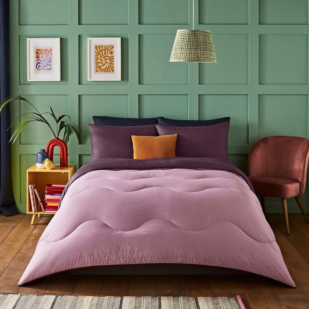 Night Lark accogliente coperta in pile Sherpa, classico tartan rosso, 9 Tog, lussuosa, soffice, spessa e reversibile, perfetta per divano, letto, divano. Anallergico, lavabile in lavatrice, Misure: Letti e Piumini Notte Lark Garden motivo Letto matrimoniale