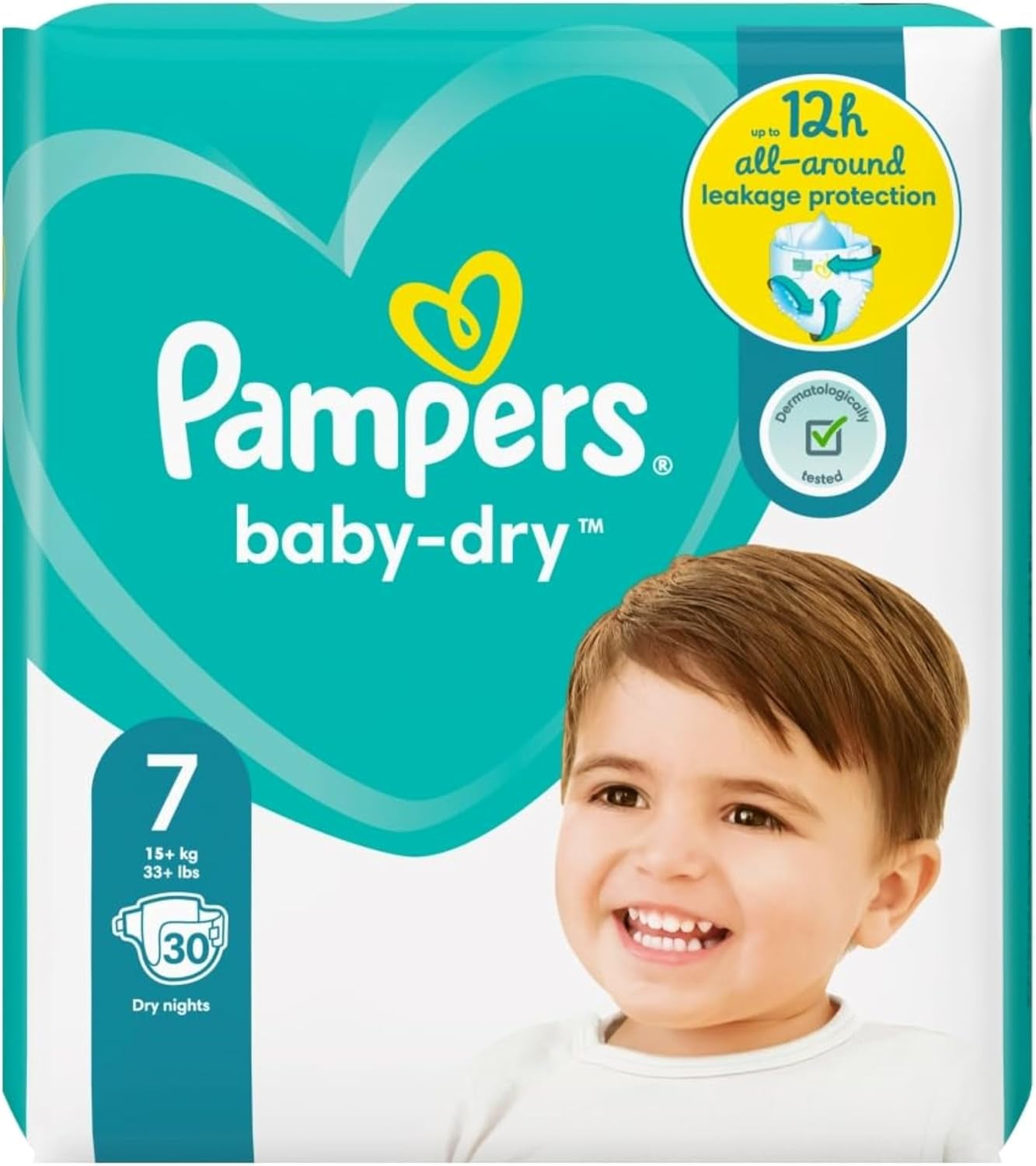 Pannolini Pampers 81657566 Pantaloni Baby-Dry, bianchi
